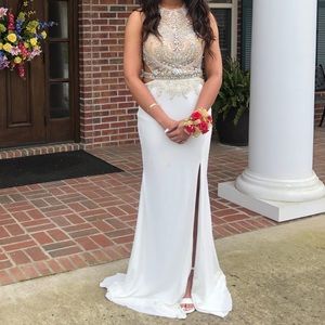 White Prom Dress
